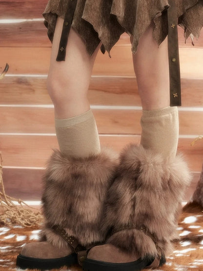 ALL iN plan Moonlight Hunter Plush Winter Boots Boots