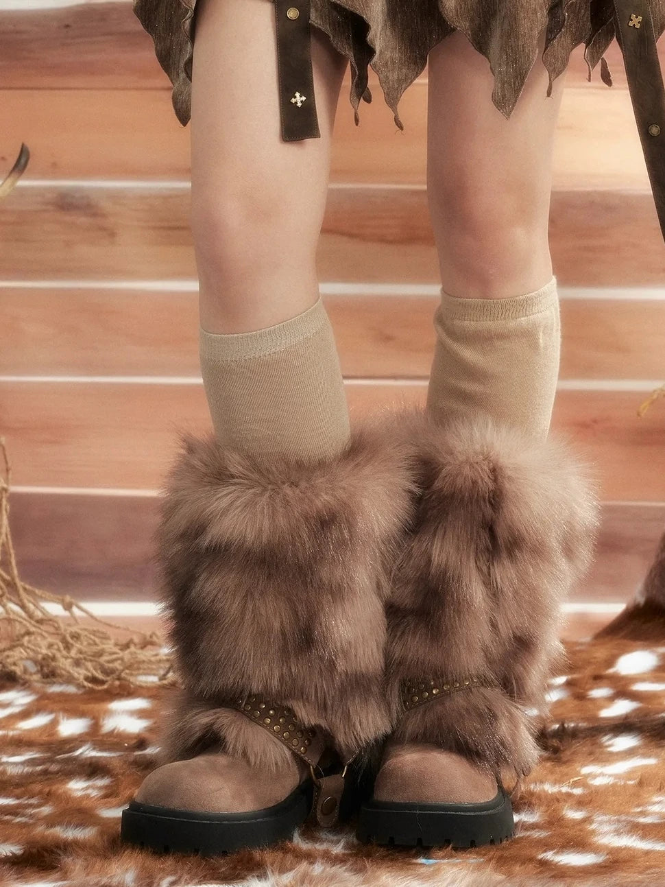 ALL iN plan Moonlight Hunter Plush Winter Boots Boots