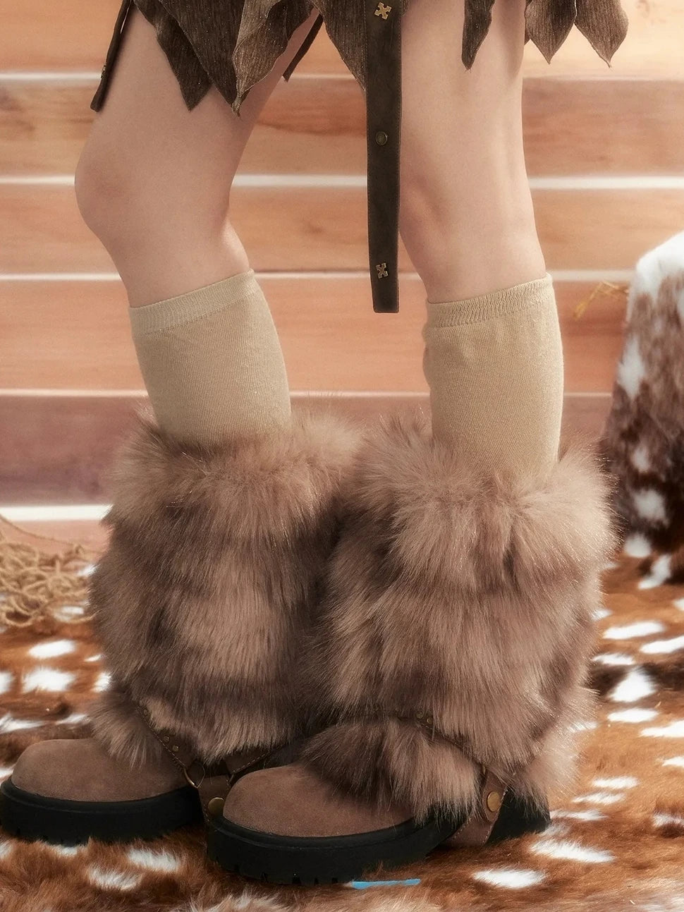 ALL iN plan Moonlight Hunter Plush Winter Boots Boots