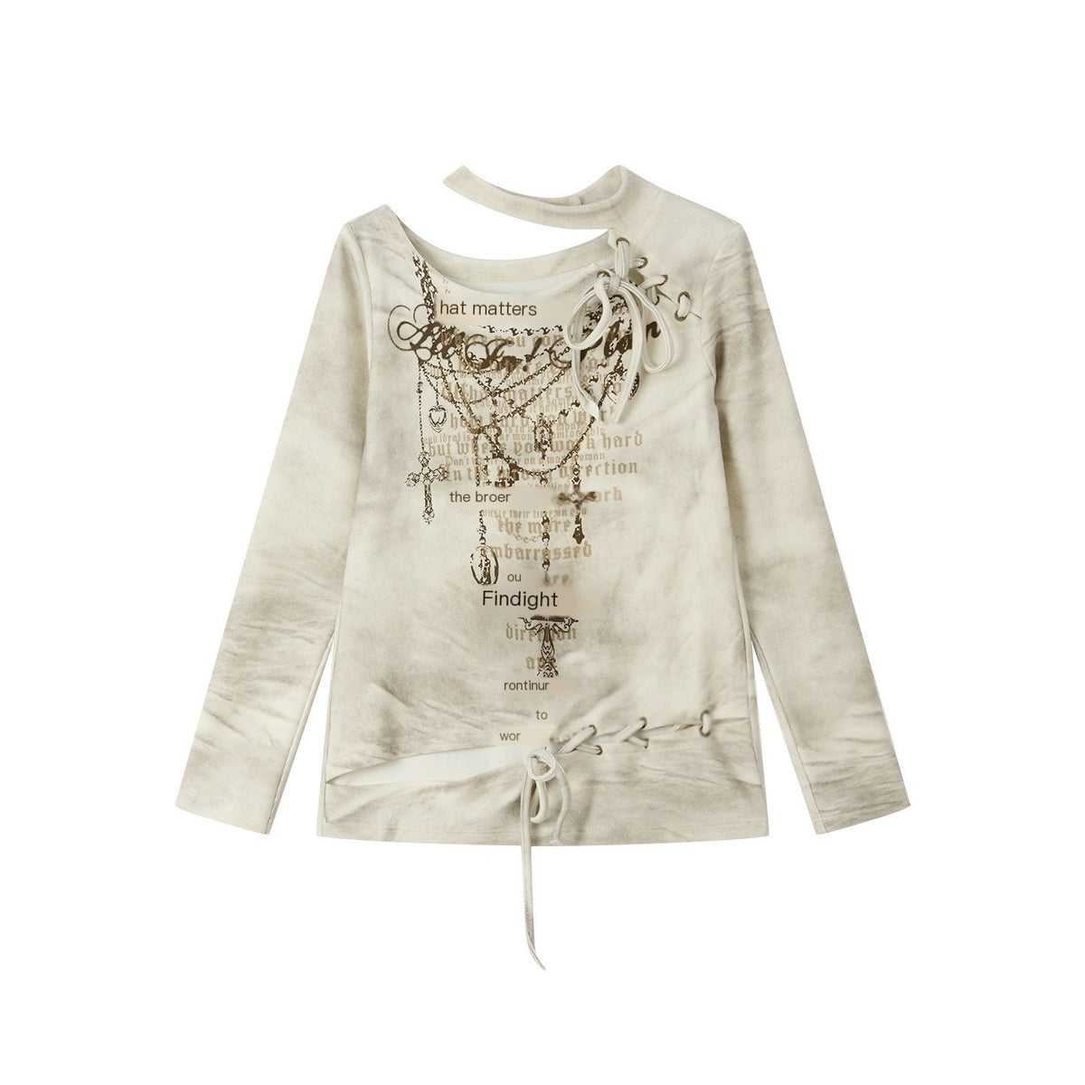 ALL_iN_plan_Off_Shoulder_Letter_Print_Lace_Up_Women&