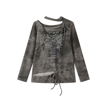 ALL_iN_plan_Off_Shoulder_Letter_Print_Lace_Up_Women&