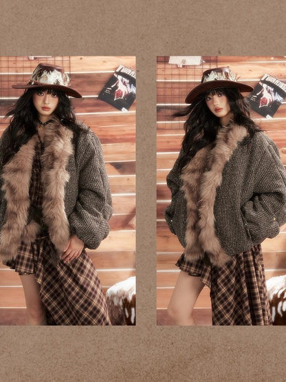 ALL iN plan Oversized Heavyweight American Style Long Sleeve Women&
