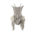 ALL_iN_plan_Plaid_Lace_Splice_Ribbon_Asymmetric_V-neck_Women&