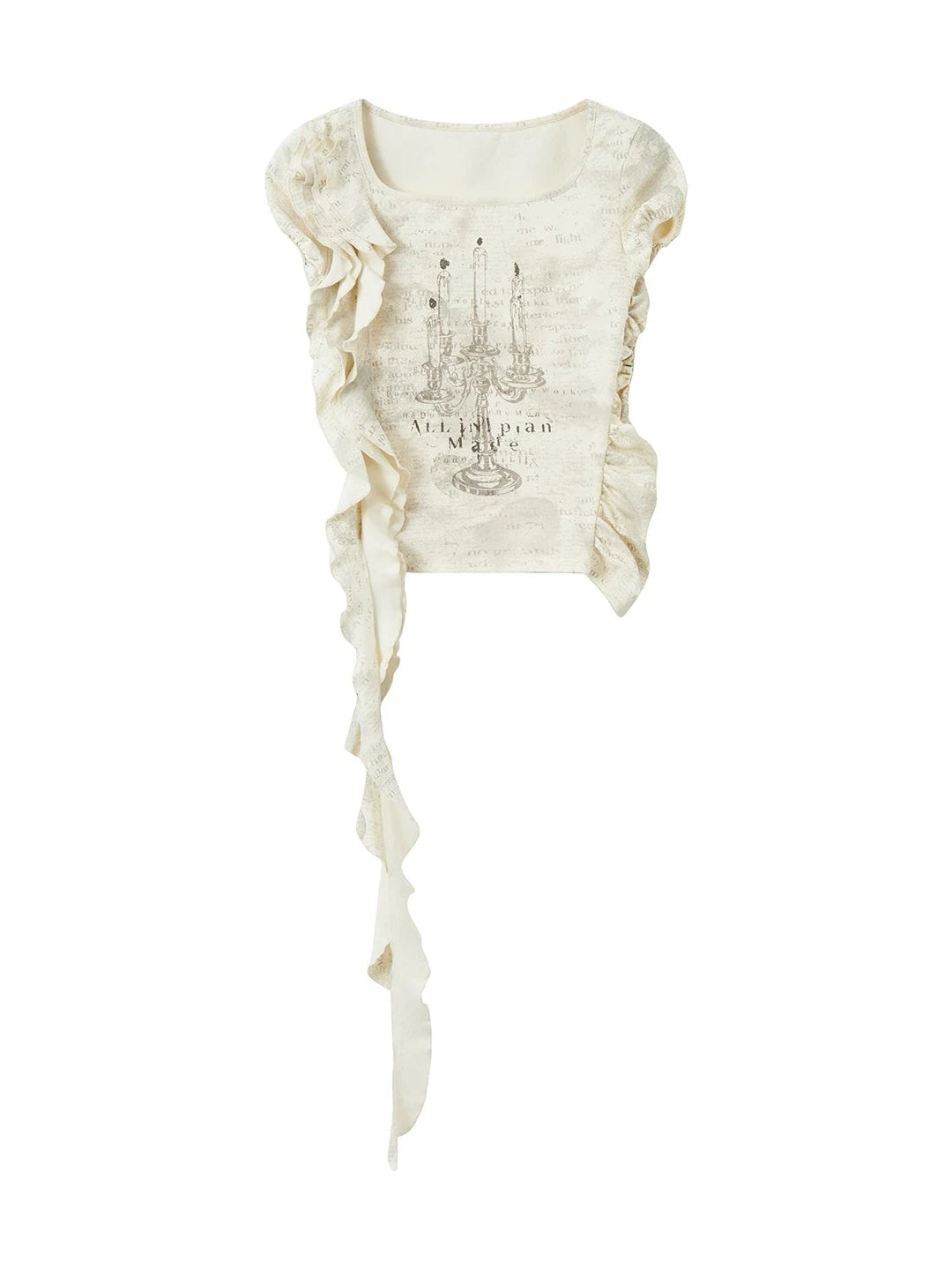Punk Sanctuary 89hz Off Shoulder Top