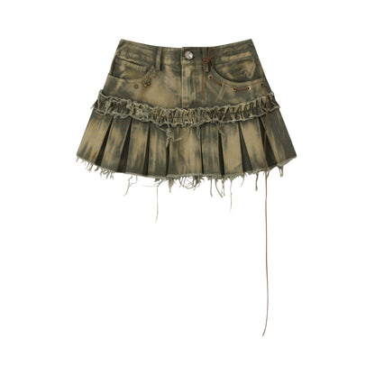 ALL_iN_plan_Resonant_Edge_89hz_Punk_Welded_Denim_Mini_Skirt_MISSTT