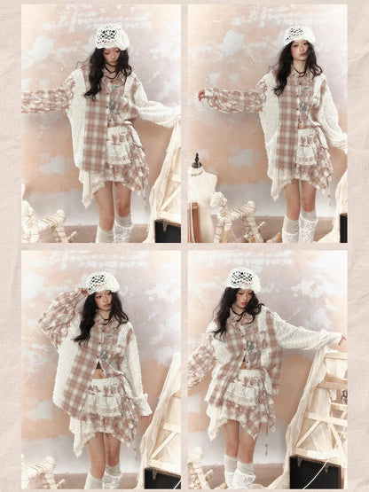 Steam Punk Lace Up Sun Protection Shirt Jacket