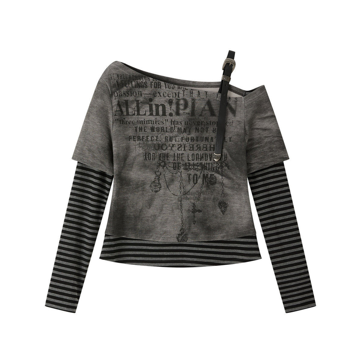 ALL_iN_plan_Striped_Diagonal_Off_Shoulder_Faux_Layered_Women&