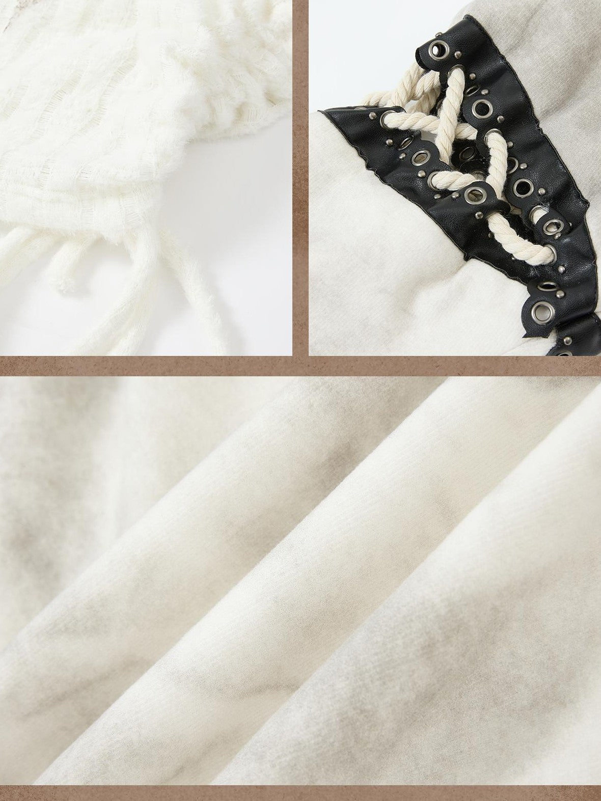 ALL iN plan Tie Dye Patchwork Star Print Faux Fur Hooded Loose Women&