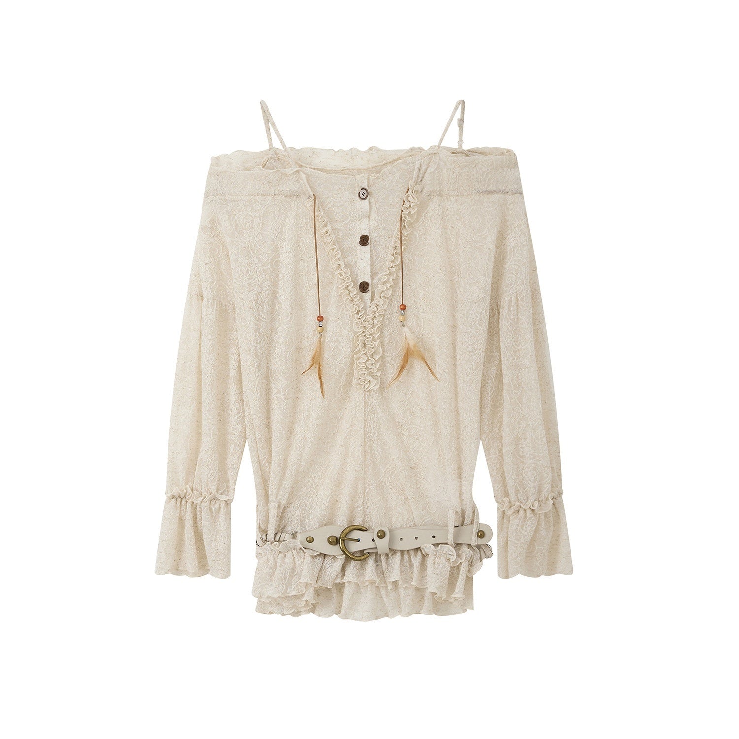 ALL_iN_plan_Uv_Shield_Sexy_Lace_Loose_Linen_Blend_Bardot_Neck_Women_Ivory_Blouses_MISSTT