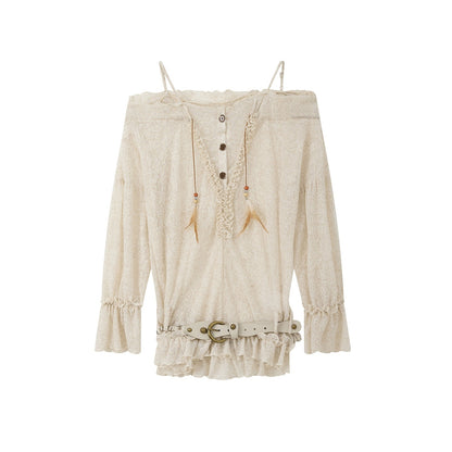 ALL_iN_plan_Uv_Shield_Sexy_Lace_Loose_Linen_Blend_Bardot_Neck_Women_Ivory_Blouses_MISSTT