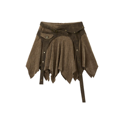 ALL_iN_plan_Vintage_Irregular_Drape_High_Waist_Asymmetric_Women&