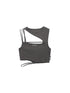 ANYQUESTION_Black_Grey_Deconstructed_Panel_Round_Neck_Thin_Strap_Fitted_Women&