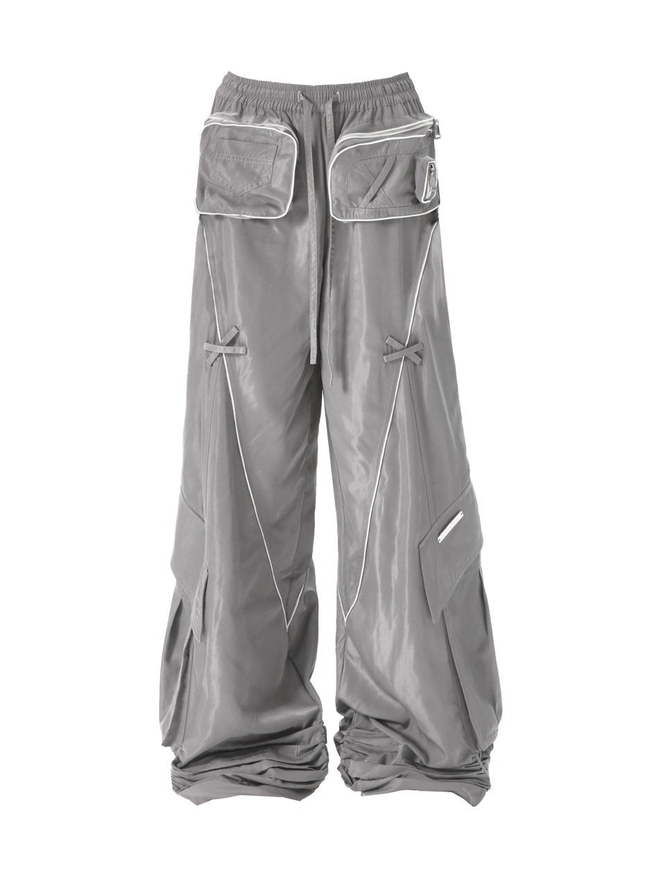 ANYQUESTION_Black_Grey_Two_Tone_Functional_Deconstructed_3d_Pocket_Women&