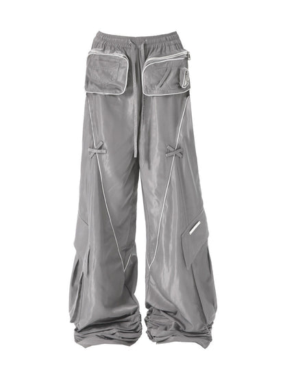 ANYQUESTION_Black_Grey_Two_Tone_Functional_Deconstructed_3d_Pocket_Women&