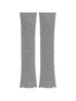 ANYQUESTION_Black_Grey_Two_Tone_Lettuce_Hem_Scalloped_Wave_Edge_Women&