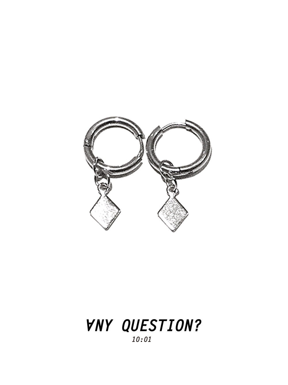 ANYQUESTION_Black_Silver_Chain_Hoop_Link_Women&