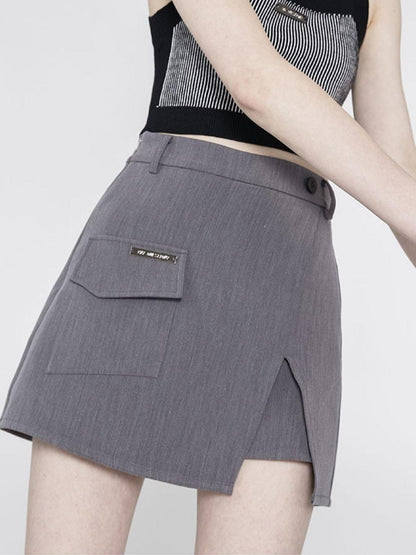 ANYQUESTION Black Striped Jacquard Square Neck Women&
