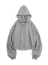 ANYQUESTION_Black_White_Gray_Solid_Hooded_Zip_Loose_Fit_Street_Women&