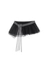 ANYQUESTION_Black_White_Gray_Tape_Tie_Mesh_Overlay_Women&