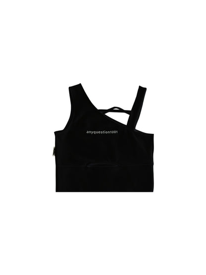 ANYQUESTION_Black_White_Utility_Workwear_Letter_Print_Asymmetrical_Women&