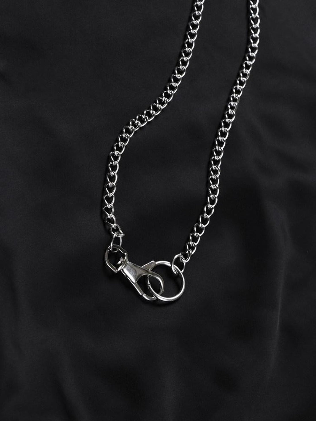 ANYQUESTION Chain Link Decorative Necklace Matching Women&