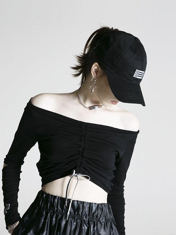 ANYQUESTION Chain Link Decorative Necklace Matching Women&