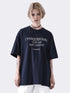 ANYQUESTION_Deep_Blue_Letter_Print_Drop_Shoulder_Crewneck_Women&