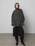 ANYQUESTION_Distressed_Deconstructed_Stand_Collar_Long_Sleeve_Cotton_Women&