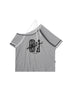 ANYQUESTION_Grey_White_Blue_Lace_Tie_Print_Raglan_Women&