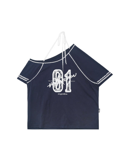ANYQUESTION_Grey_White_Blue_Lace_Tie_Print_Raglan_Women&