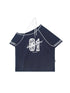 ANYQUESTION_Grey_White_Blue_Lace_Tie_Print_Raglan_Women&