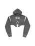 ANYQUESTION_Heather_Gray_Printed_Frayed_Edge_Tie_Hooded_Women&