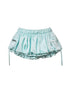 ANYQUESTION_Mint_Green_Black_White_Low_Waist_Pocket_Bubble_Skirt_Women&