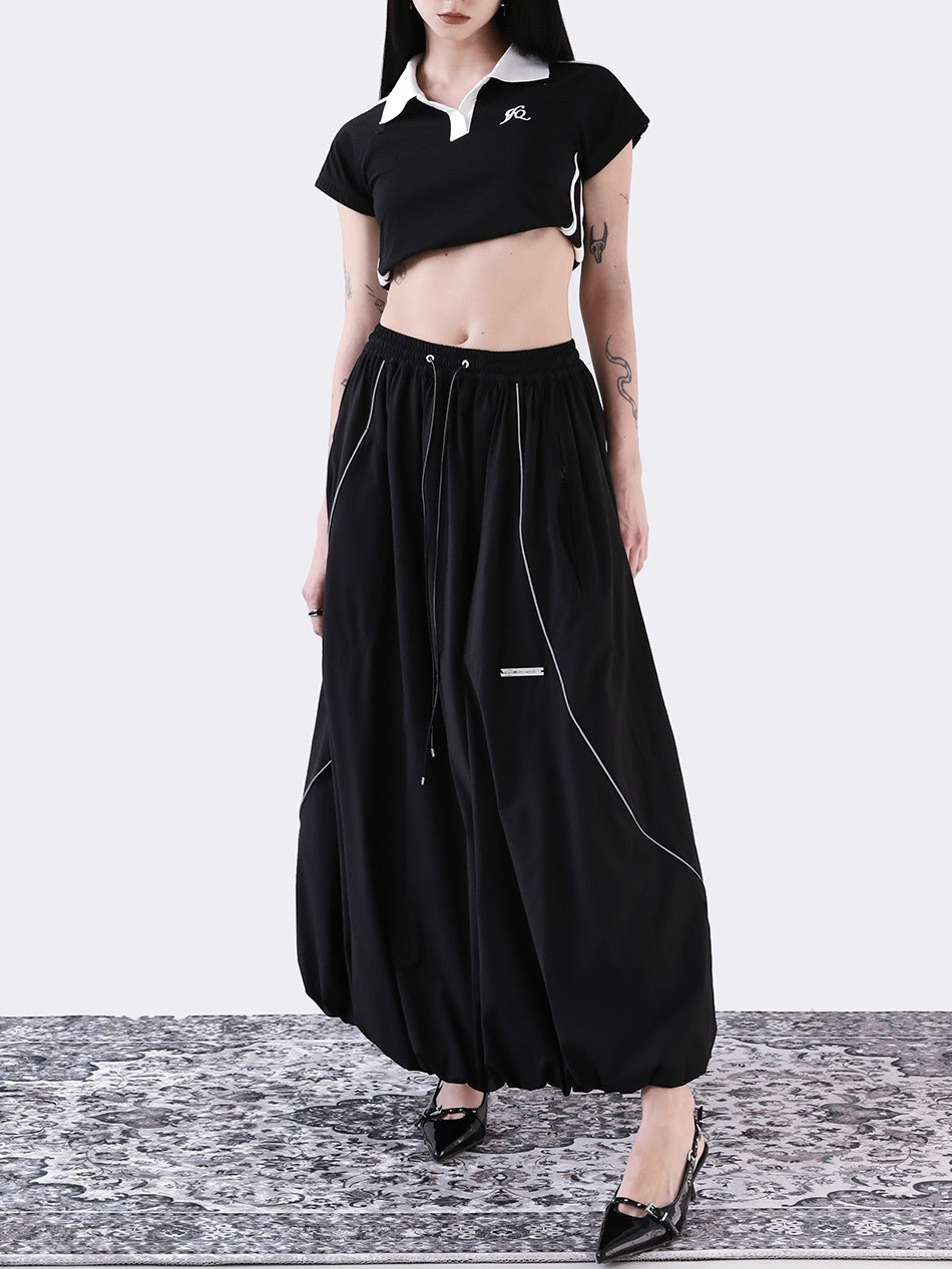 ANYQUESTION_Reflective_Stripe_Umbrella_Silhouette_Women&