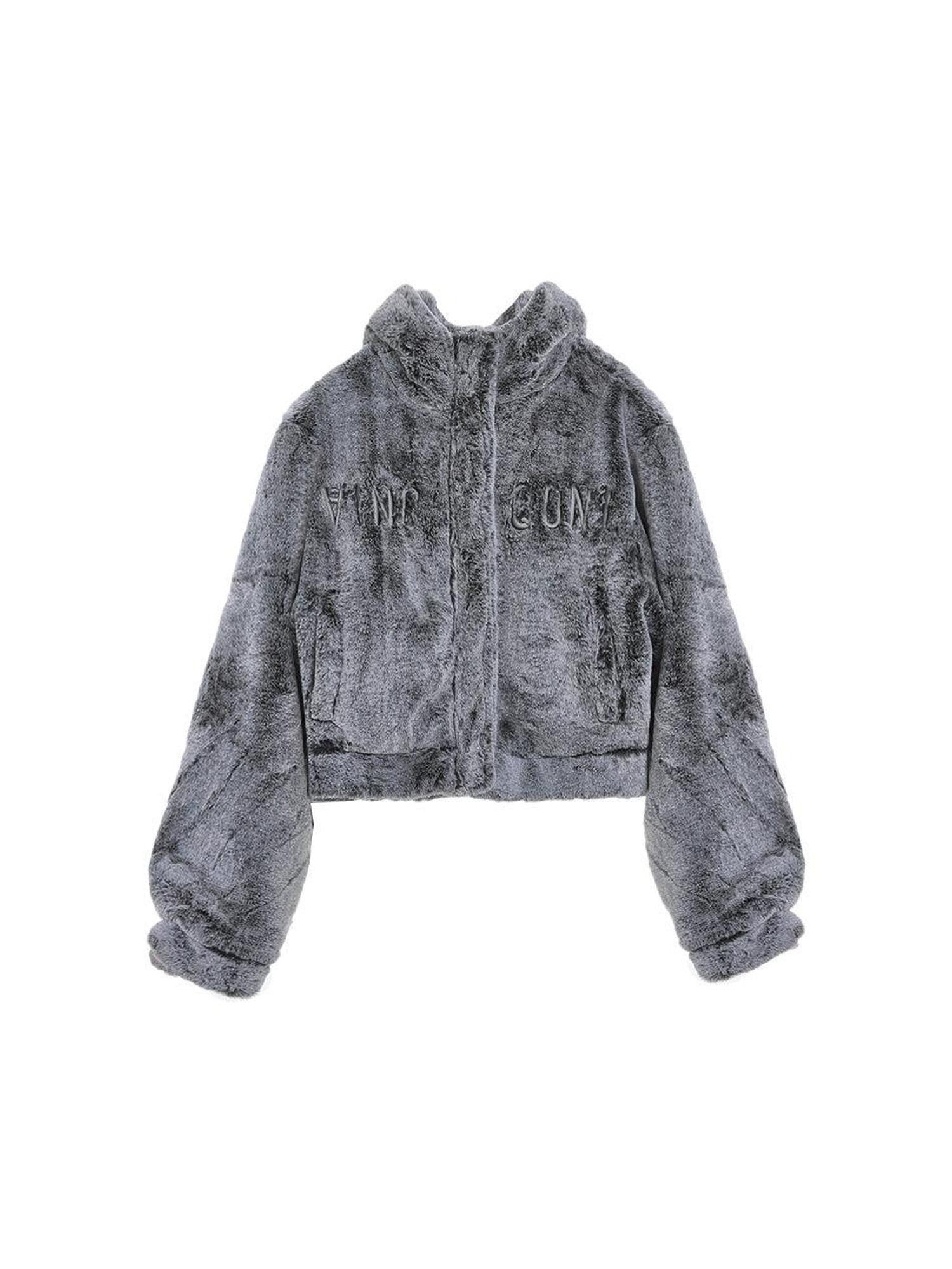 ANYQUESTION Silver Grey Snowflake 3d Letter Embroidery Women&