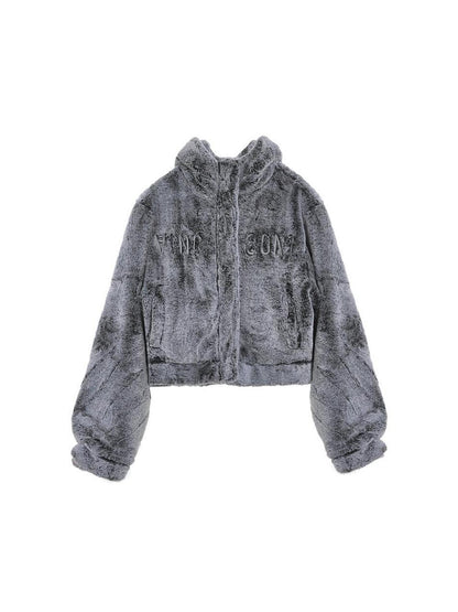 ANYQUESTION Silver Grey Snowflake 3d Letter Embroidery Women&