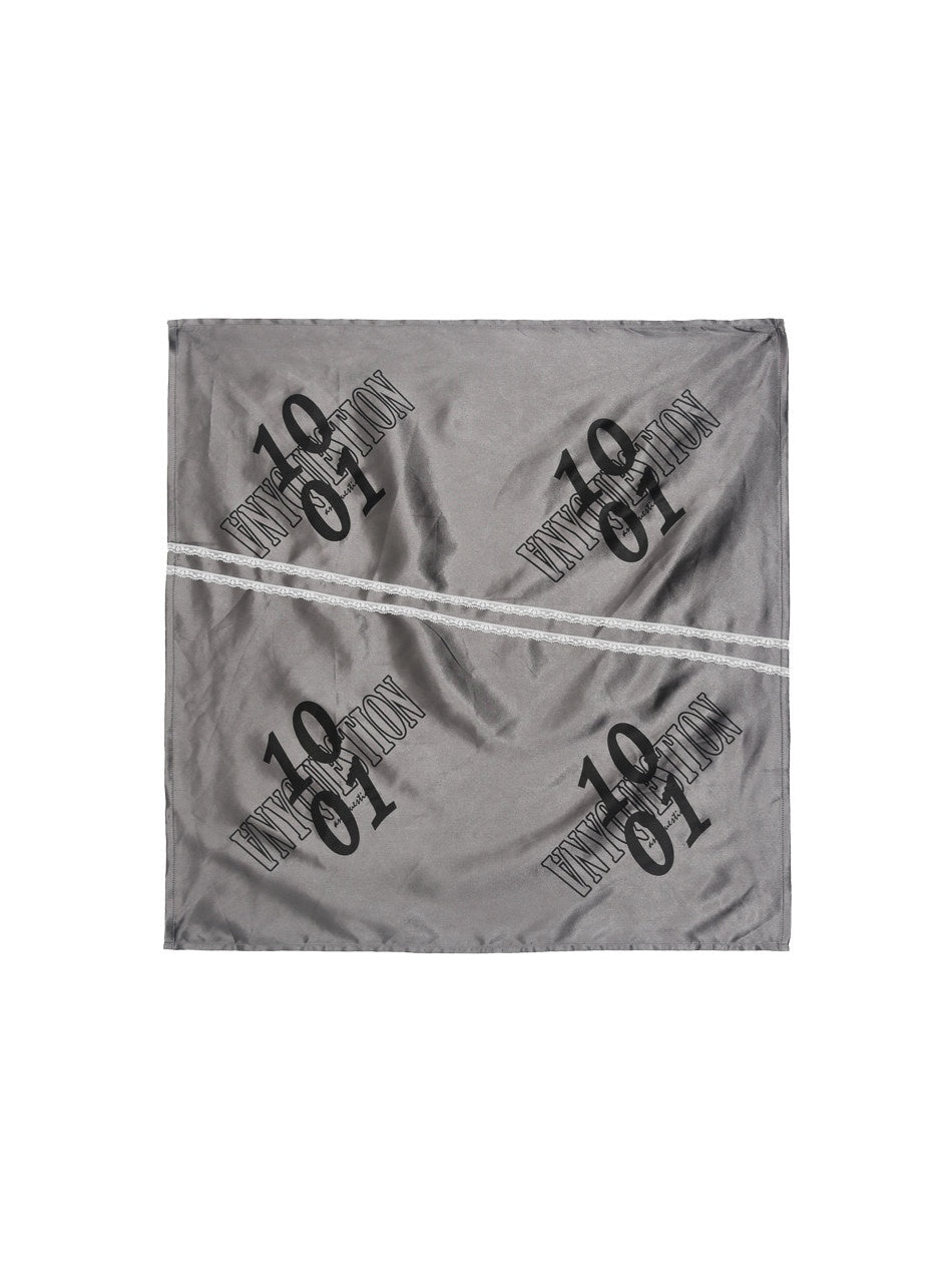 ANYQUESTION_Silver_Gunmetal_Two_Tone_Letter_Print_Lace_Applique_Women&