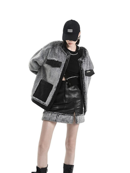 ANYQUESTION Snowflake Patchwork Quilted Casual Women&