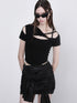 ANYQUESTION_Twist_Spliced_Deconstructed_Cutout_Cotton_Women&
