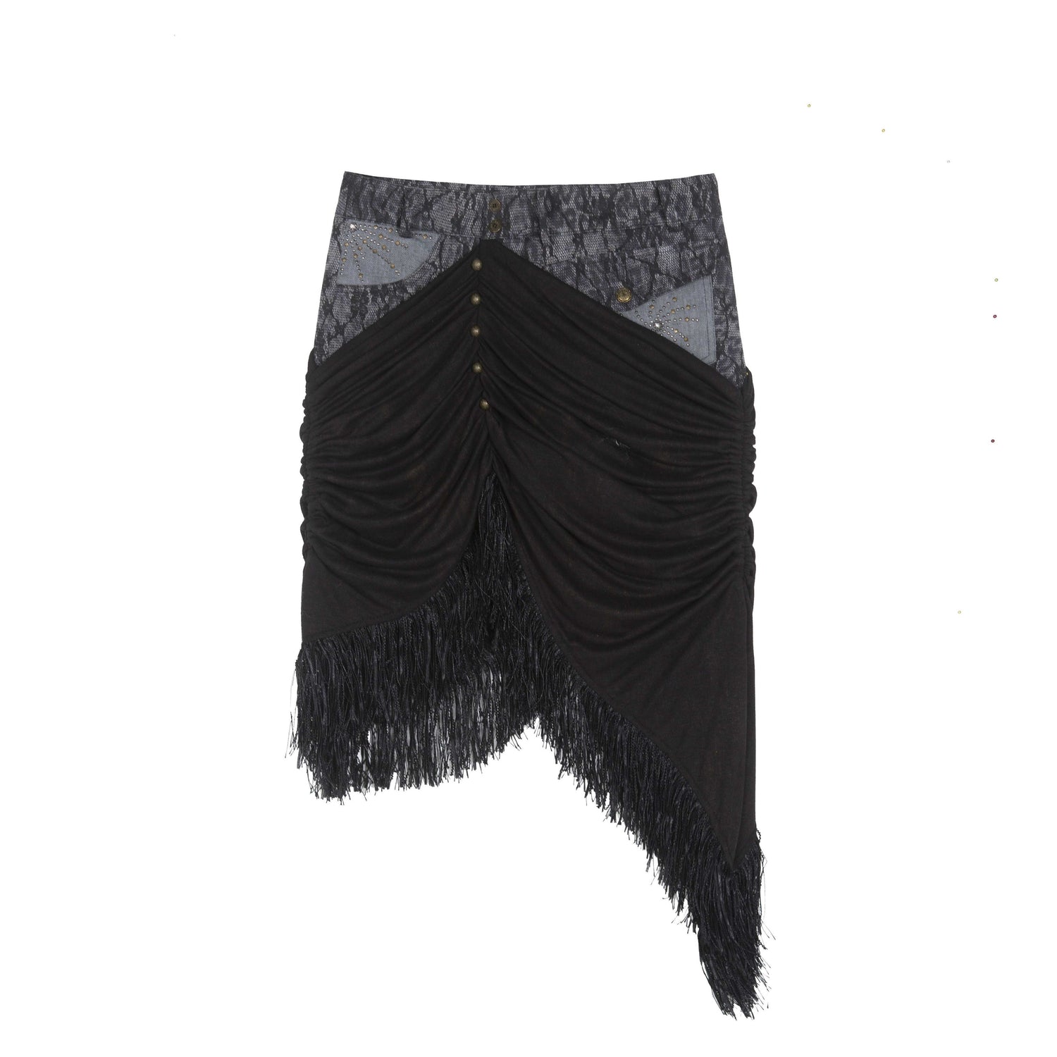 ARIADNAw_Dark_Gothic_Asymmetrical_Knit_Patchwork_Drawstring_Low_Waist_Women&
