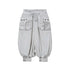 ARIADNAw_Light_Gray_Retro_Punk_Drop_Crotch_Big_Pocket_Rhinestone_Women&
