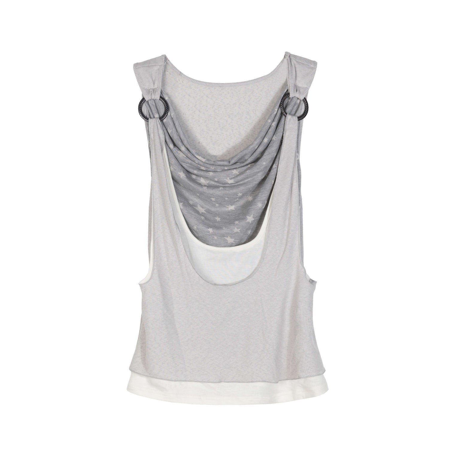ARIADNAw No Padding Polo Collar Longline Layering Camisole Women Tank Tops