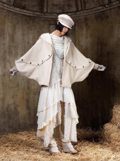 ARIADNAw Oversized Zipper Hooded Hot Girl Casual Travel Commuter Women Youth Hoodies