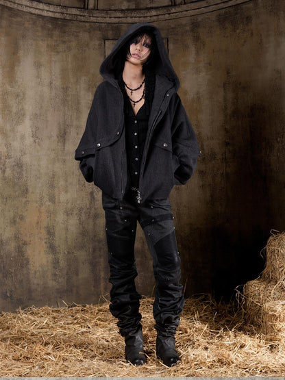 ARIADNAw Oversized Zipper Hooded Hot Girl Casual Travel Commuter Women Youth Hoodies