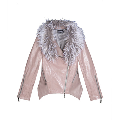ARIADNAw_Two_Tone_Fur_Collar_Slim_Leather_Jacket_MISSTT