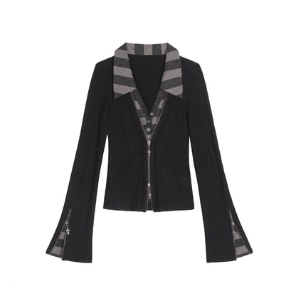 ARIADNAw_Two_Tone_V-neck_Knit_Top_MISSTT