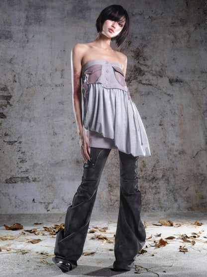 ARIADNAw Two Way Asymmetrical Bloom Skirt With Camisole Skirt