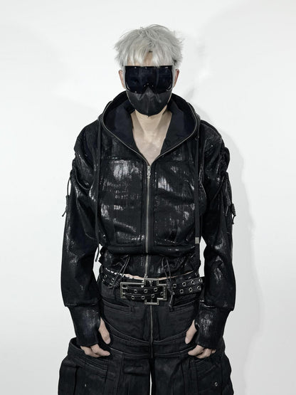 ATAnothingness Black Brushed Wax Metal Hardware Women&