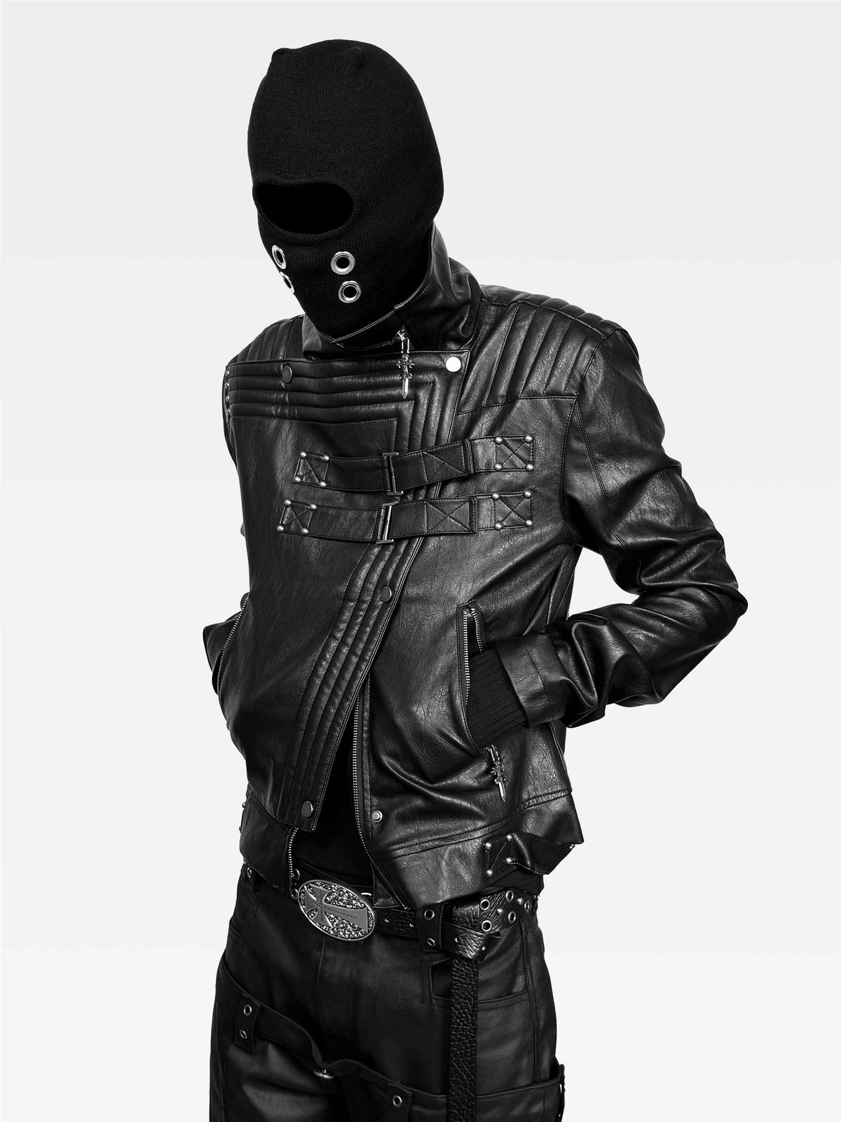 ATAnothingness_Dark_Moon_Knight_Loose_Fit_Stand_Collar_Zip_Pu_Women&