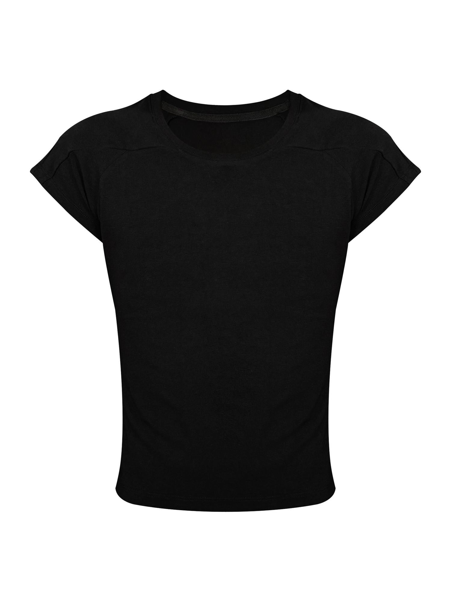 ATAnothingness Deconstructed Split Raglan Round Neck Women&